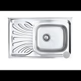 Chiuveta Freddo SN 9001D, pentru masca, cuva dreapta, anticalcar, 80x50cm, Inox